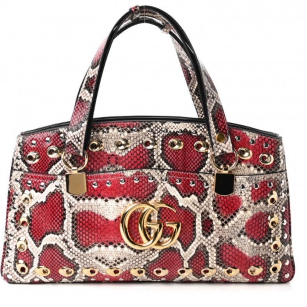 Gucci Python Arli Bag - image 1